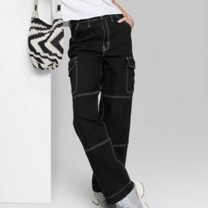 Wild Fable Baggy Denim Cargo Pants